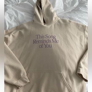 hoodie (with some stains/ flaws)
